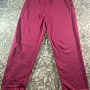 Vintage 90s BVD Jogger Pants Adult Red Large Made